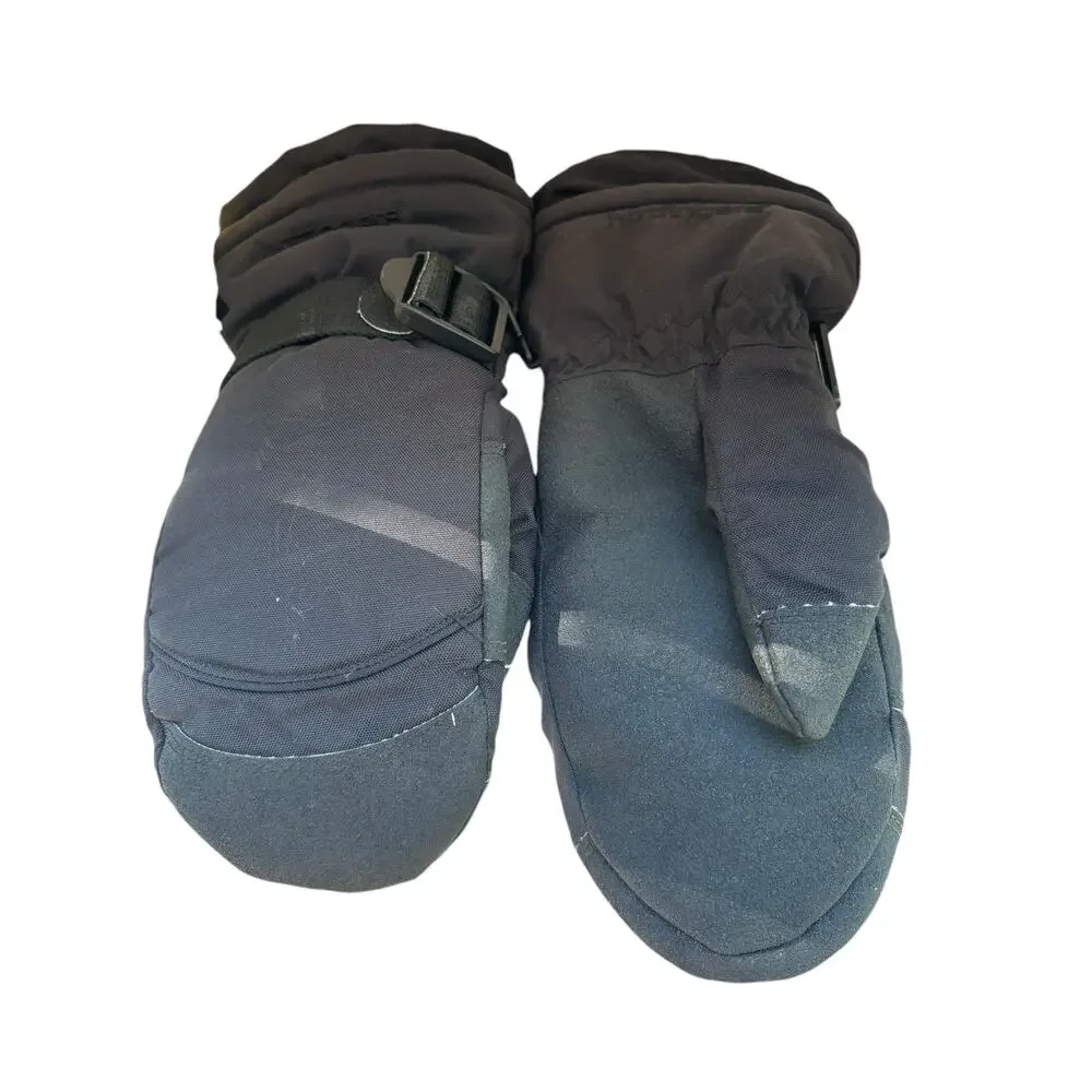 Hot Fingers Ladies Winter Mittens Microlar Waterproof Black Wells Lamont